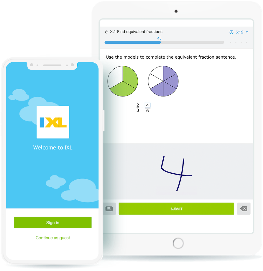 IXL - Mobile apps