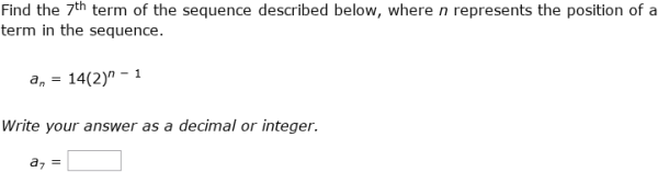 IXL - Evaluate variable expressions for number sequences (Year 10 maths ...