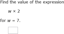 IXL - Evaluate variable expressions with whole numbers (Year 7 maths ...