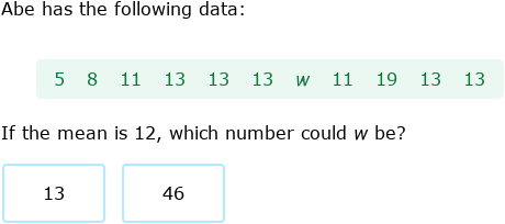 IXL - Mean, median, mode and range: find the missing number (Year 10 ...