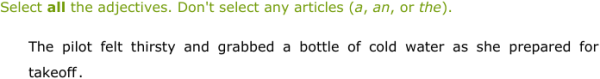 IXL - Identify adjectives (Year 6 English practice)