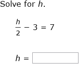 IXL - Solve two-step equations (Year 7 maths practice)