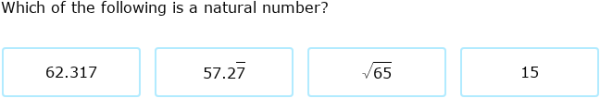 IXL - Classify numbers (Year 8 maths practice)
