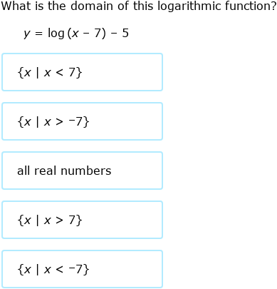 IXL - Domain and range of exponential and logarithmic functions (Year ...