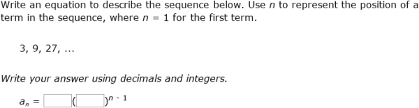 IXL - Write variable expressions for geometric sequences (Year 10 maths ...