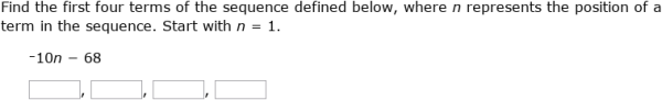 IXL - Evaluate variable expressions for number sequences (Year 9 maths ...