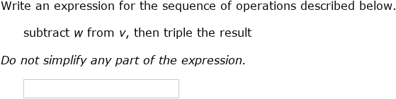 IXL - Write variable expressions (Year 7 maths practice)
