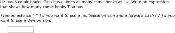 IXL - Write variable expressions: word problems (Year 7 maths practice)