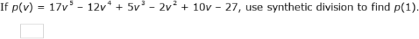 IXL - Evaluate polynomials using synthetic division (Year 13 maths ...