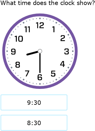 IXL - Match analogue clocks and times (Year 2 maths practice)